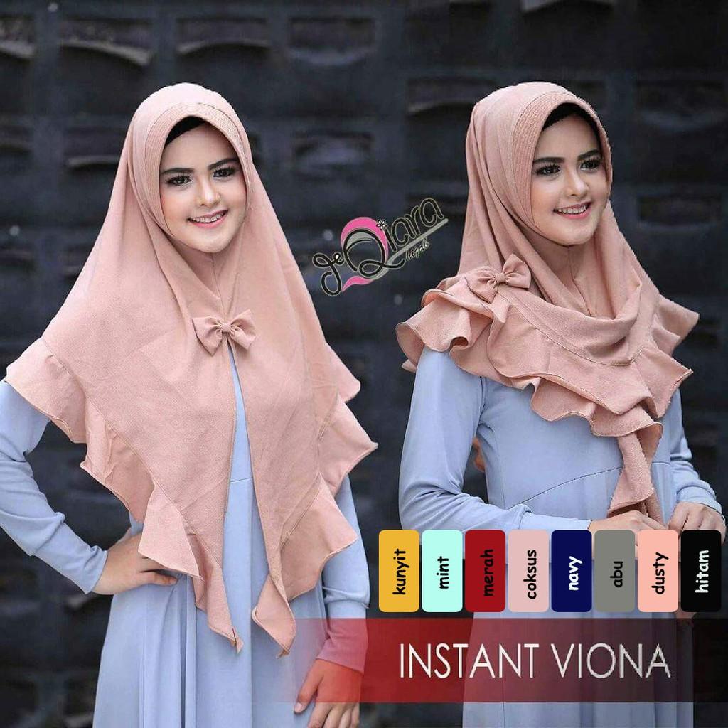 JILBAB INSTAN MURAH VIONA / JILBAB SYARI / MURAH WANITA / BERGO INSTAN / GROSIR / PASTAN / HIJAB