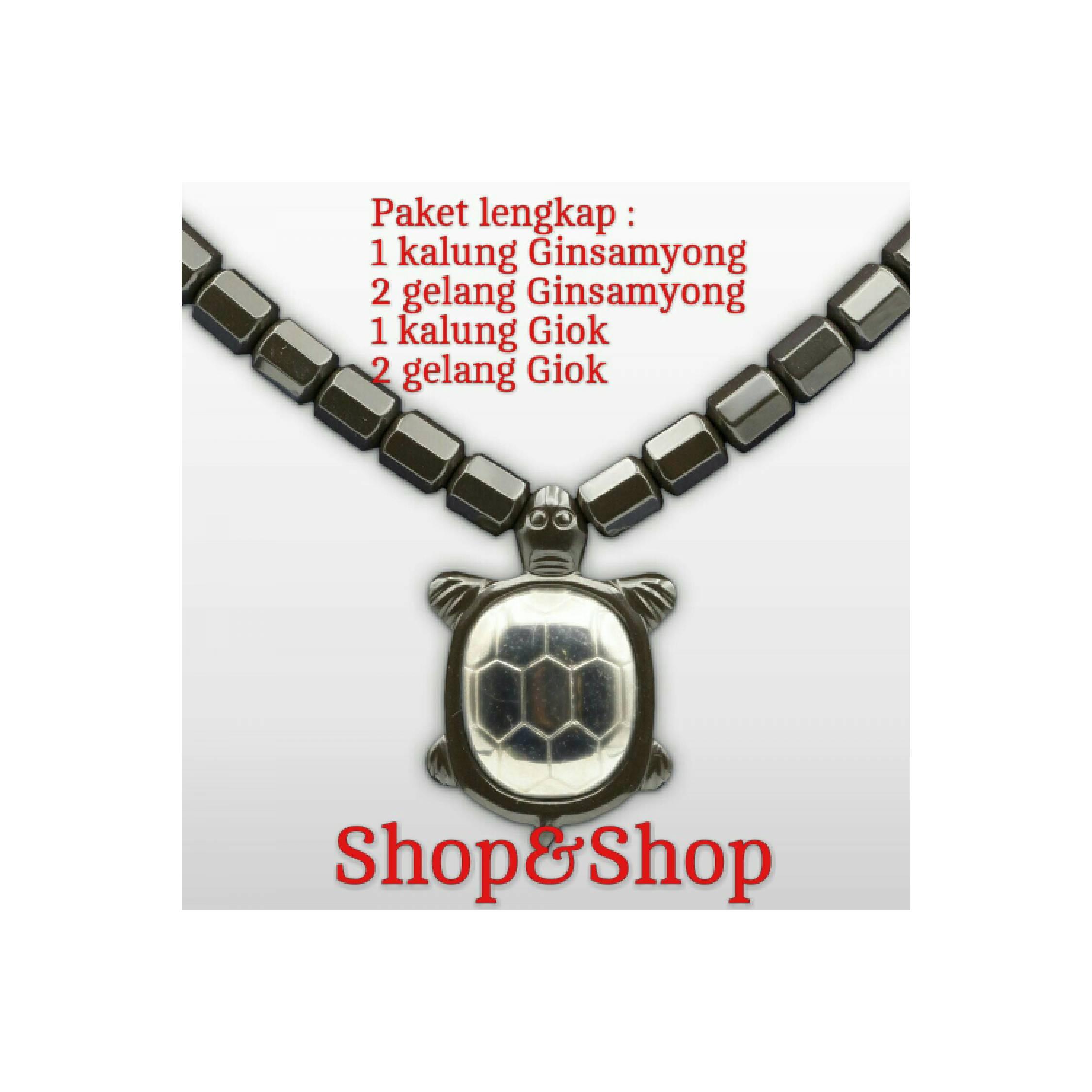 KALUNG GELANG KESEHATAN GINSAMYONG TITANIUM - KURA KURA - ANTI STRESSIDR2656000. Rp 2.656.000