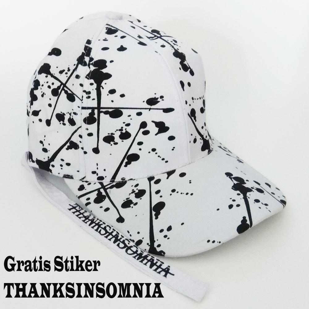 Topi Baseball Unisex Tali Panjang - Distro Thanksinsomnia - Gratis Stiker