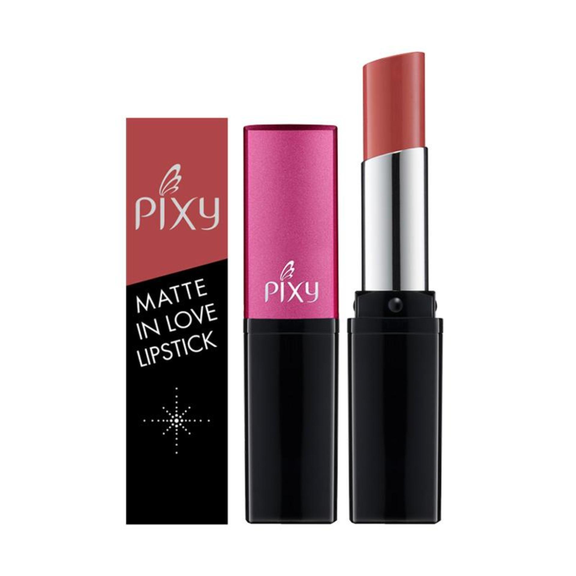 Pixy Matte In Love Lipstick - 408 Merry Orange