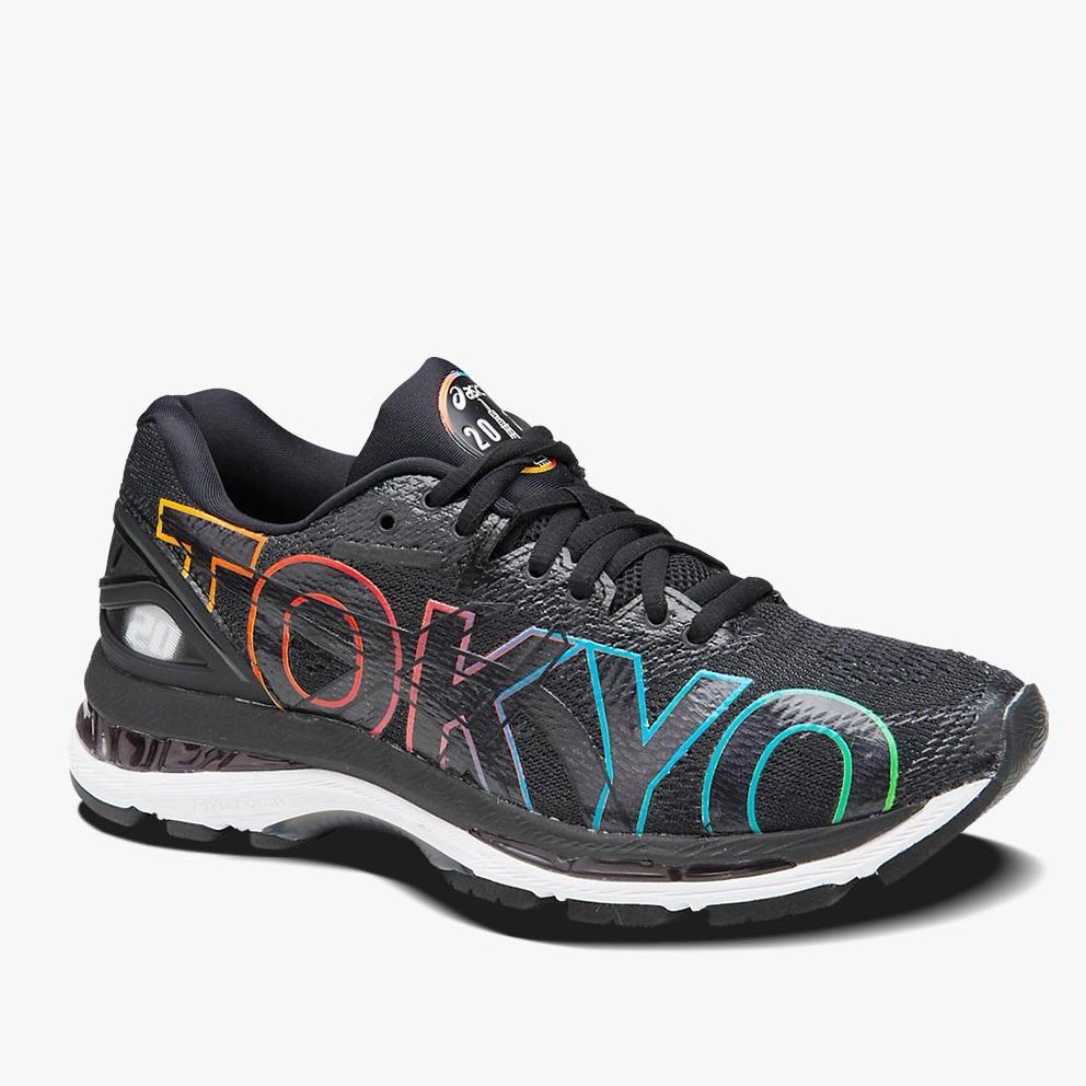 Asics Gel-Nimbus 20 Tokyo Marathon Men's Running Shoes - Standard Wide - Hitam