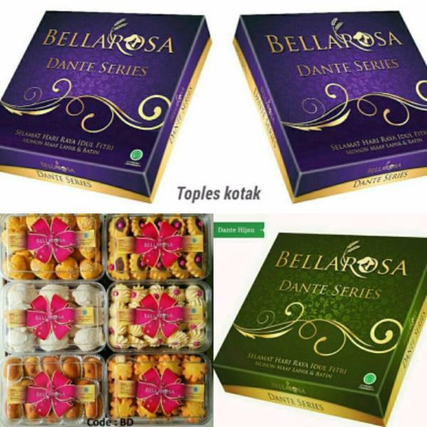 HARGA KHUSUS SALE RAMADAN PARCEL KUE KERING BELLAROSA DANTE ISI 6TOPLES PALING MURAH