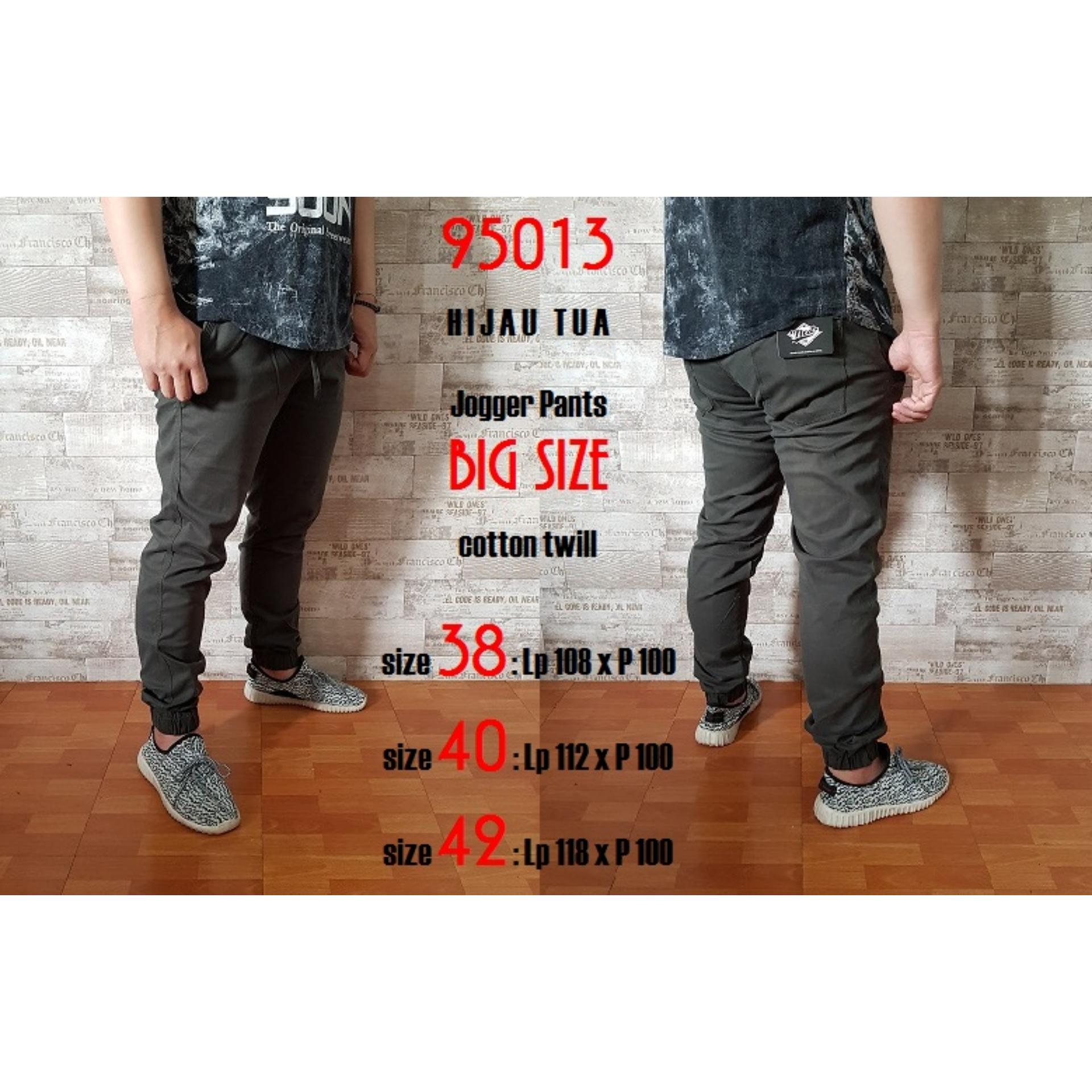 Celana panjang polos joger big size/anugrahcoll