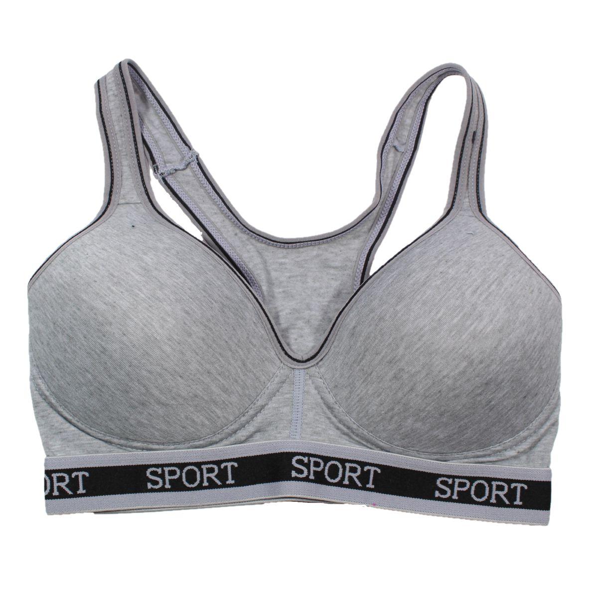 WEITECH SPORT BRA/BRA OLAHRAGA DENGAN BUSA TIPIS 8003