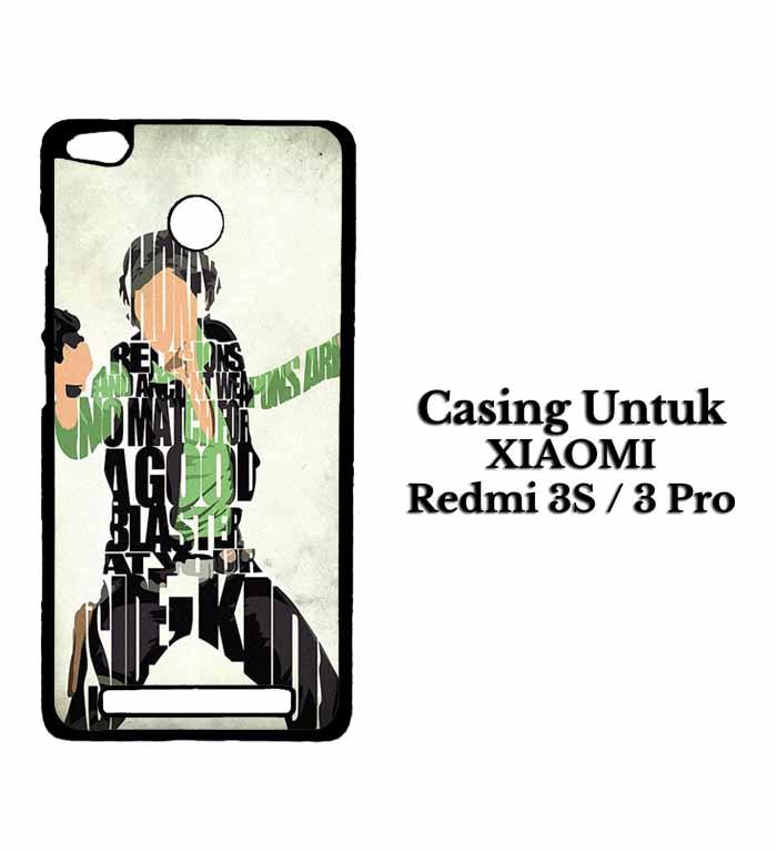Casing XIAOMI REDMI 3 PRO Han Solo Typography Hardcase Custom Case Se7enstores