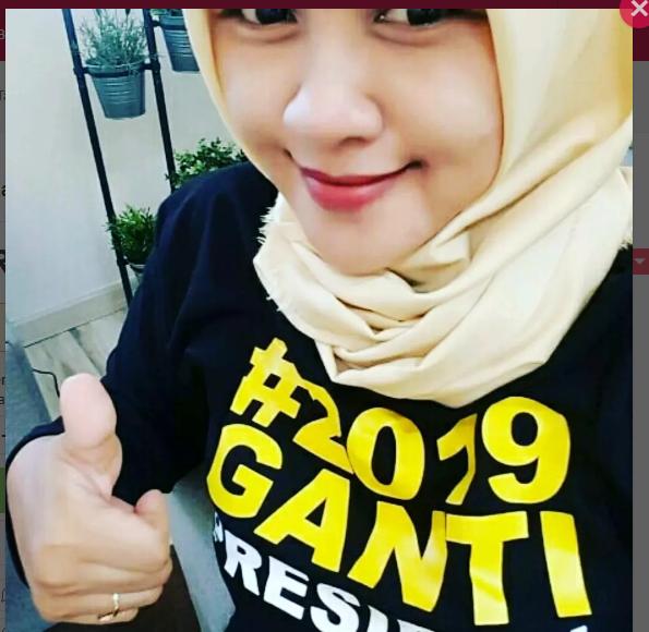 Kaos Ganti Presiden 2019 Tangan Panjang