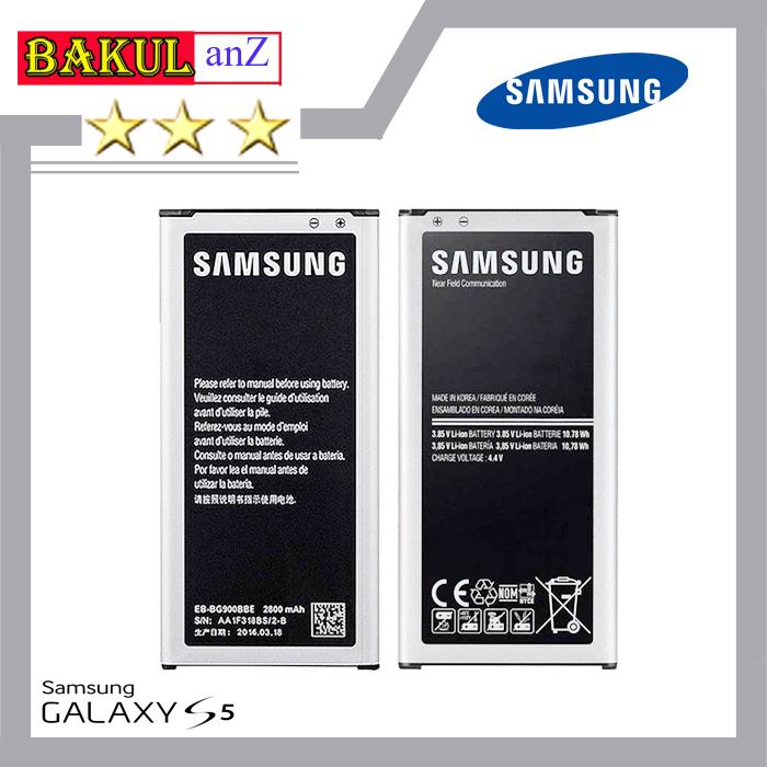 Baterai Handphone Samsung Galaxy S5 I9600 EB-BG900BBU Batre HP Battery S5 Original SEIN.