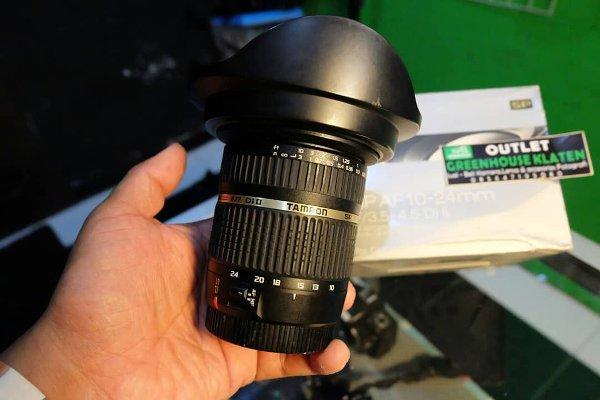 lensa wide Tamron for Canon 10-24mm Di ll