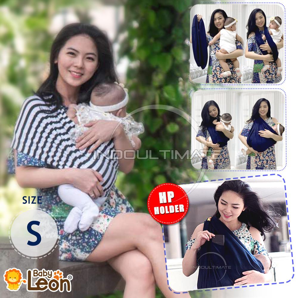 BABY LEON Gendongan Bayi Kaos/Geos/selendang Bayi Praktis BY 44 GB SALUR Ukuran