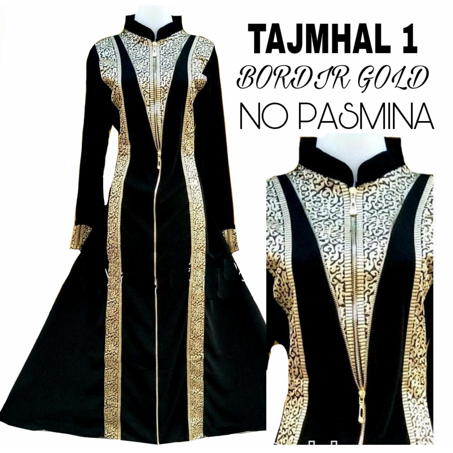 Gamis abaya arab hitam / abaya tajmhal