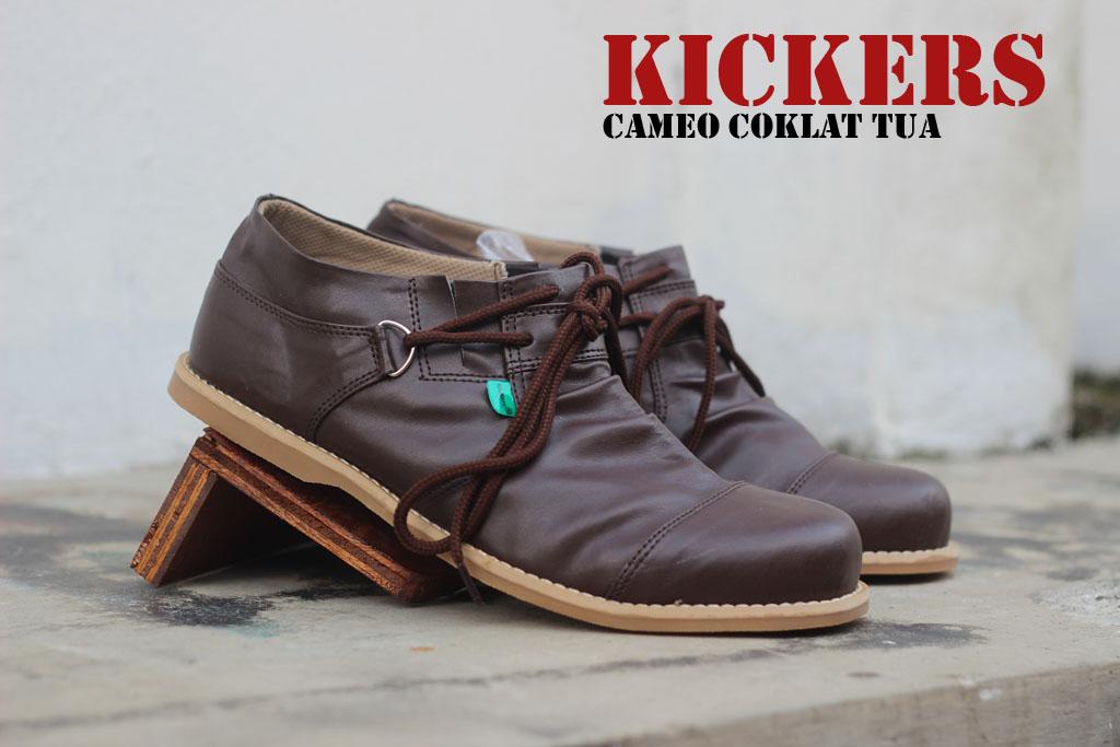 Termurah Sepatu Kickers Slop Wringkle Cameo Ready 4 Warna Paling Laku
