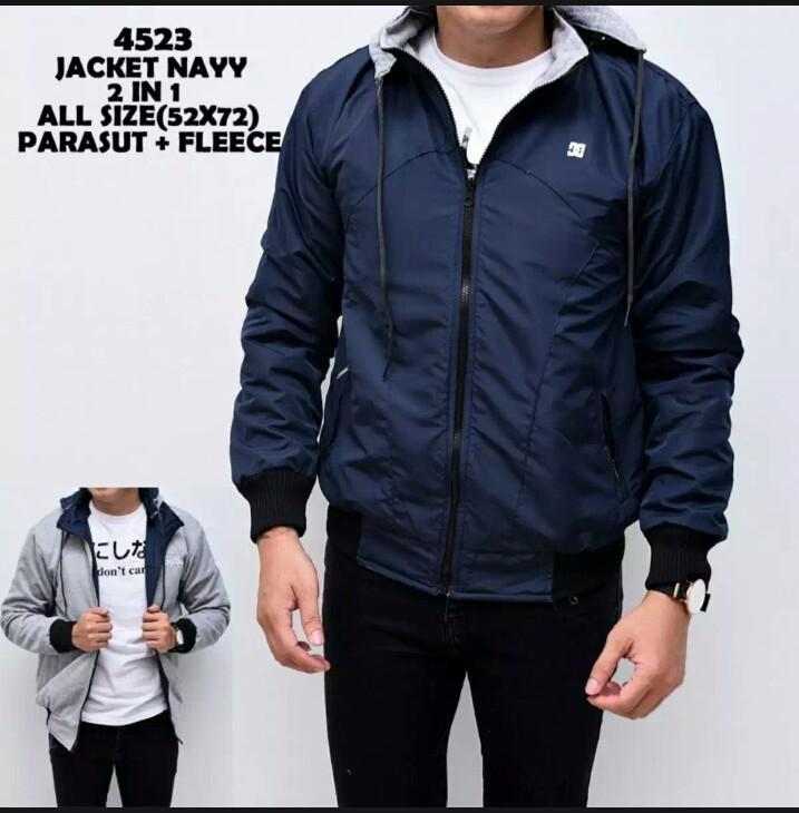 joyo abadi Jaket Parasut DC Bolak-Balik harga promo