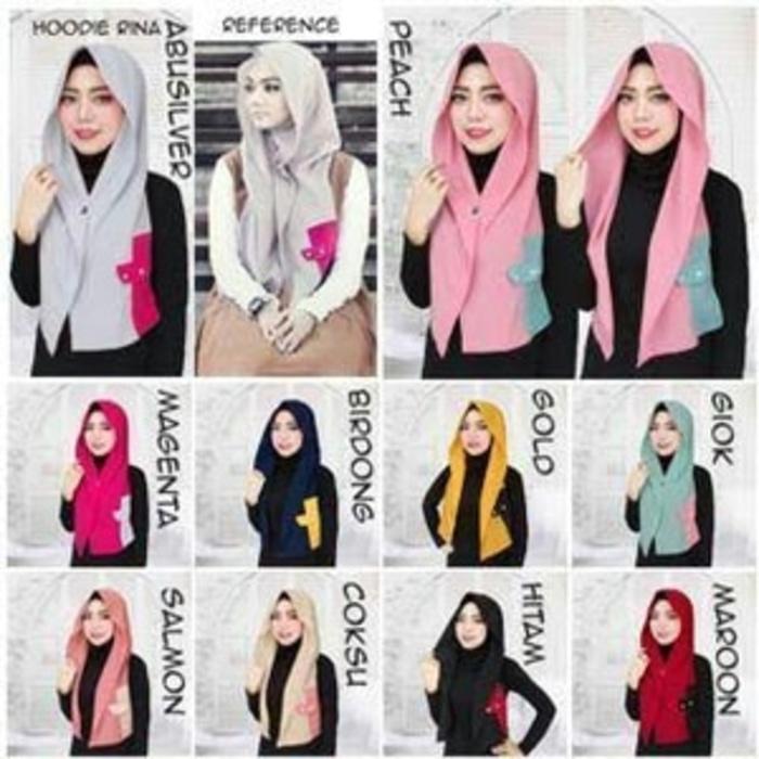 Hijab Instant Hoodie Rina Premium
