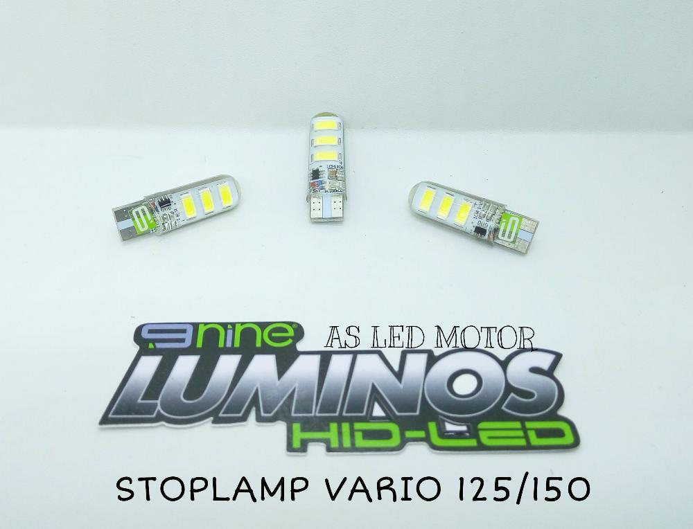LAMPU REM LED VARIO 125 VARIO 150 MODE BLITZ di lapak AS LED MOTOR obaybodoh