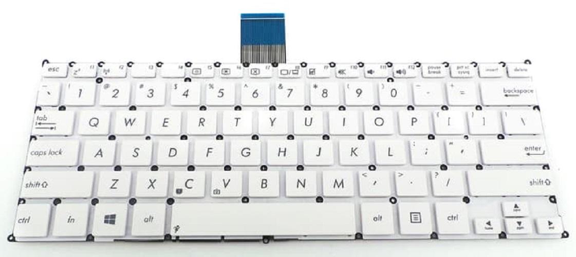 Original Keyboard Laptop Asus VivoBook X200CA X200MA X200LA F200CA F200MA Putih