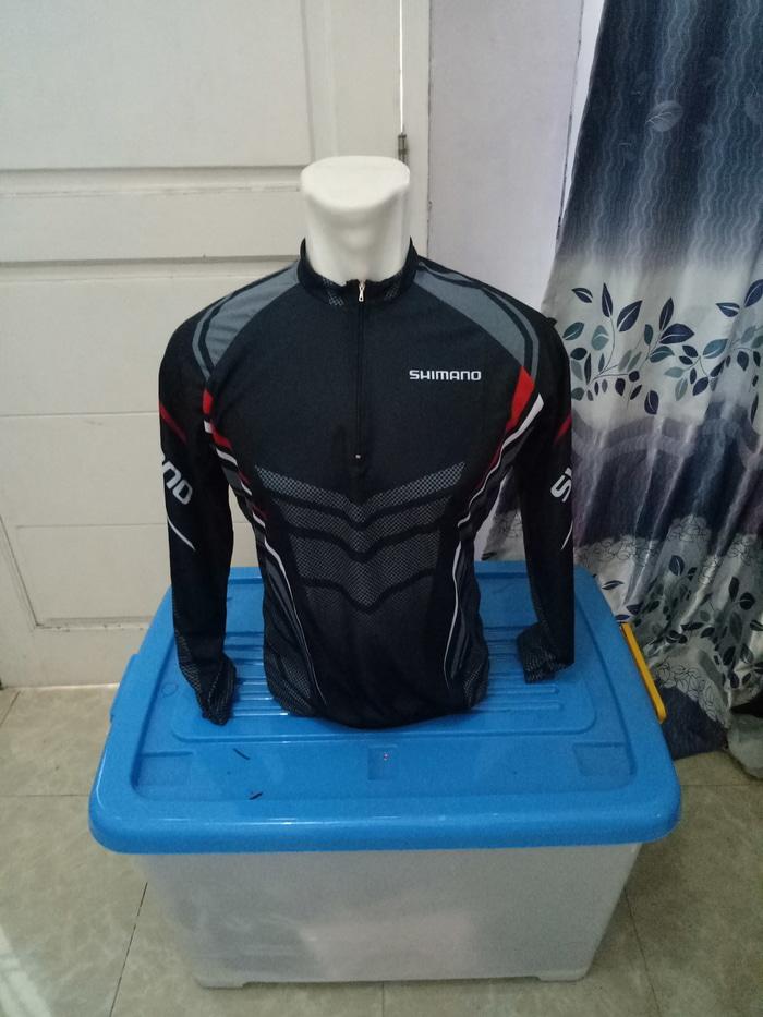 ASLI!!! Kaos / Jersey Sepeda Shimano Hitam Motif - S3OJun