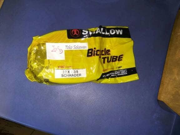 ASLI!!! 22 x 1 3/8 Ban Dalam Sepeda Swallow , American Valve kursi roda - 98FMqd