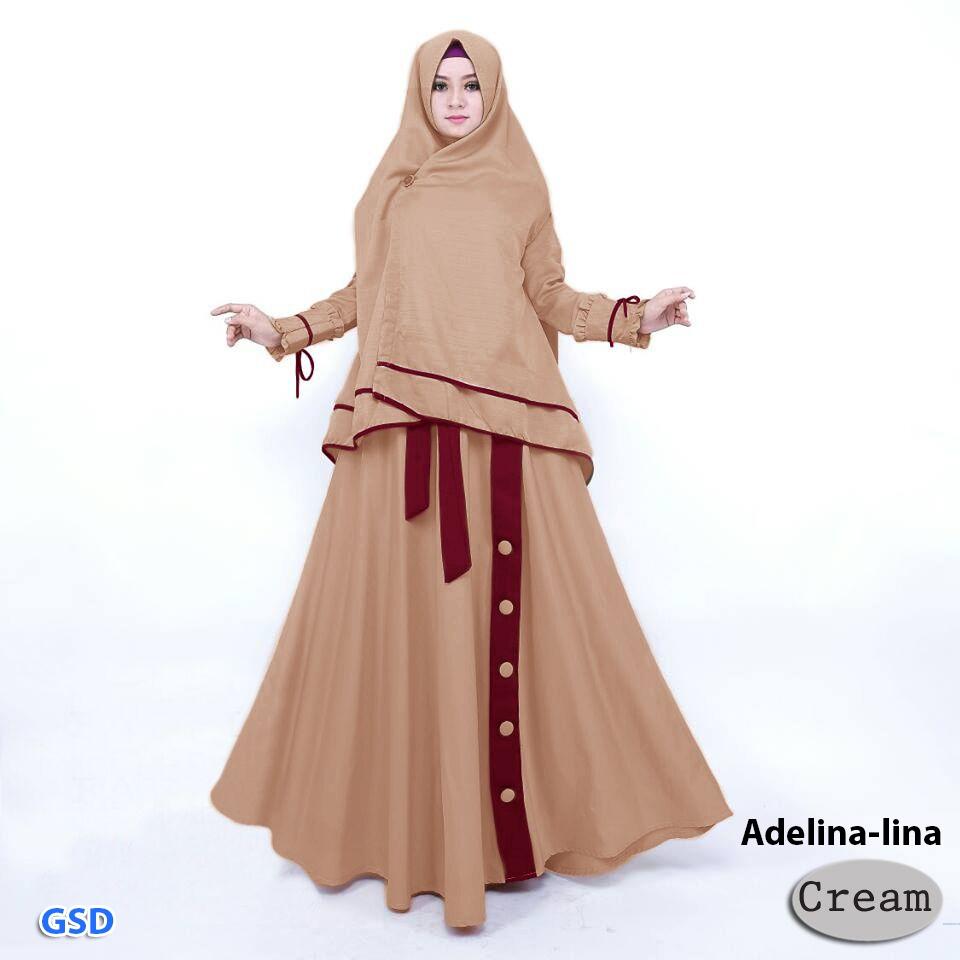 Wowkeren - gamis muslim / maxi syarii/ gamis muslimah/ maxi dress / hiajb maxi adelina