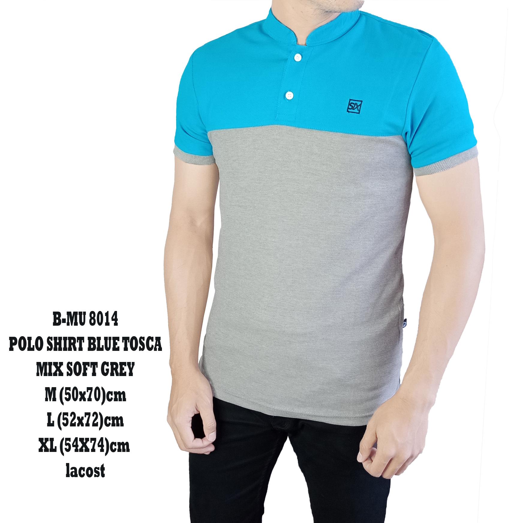 bajuku murah poloshirt biru tosca mix abu muda kaos polo kaos krah kaos pria kaos wanita kaos distro fashion pria fashion distro atasan pria kaos oblong kaos koko  kemeja kerja kemeja kantor kaos polos kaos corak kaos trendy kaos lengan pendek sweater