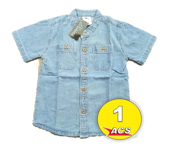 KEMEJA DENIM LIGHT SIZE 14