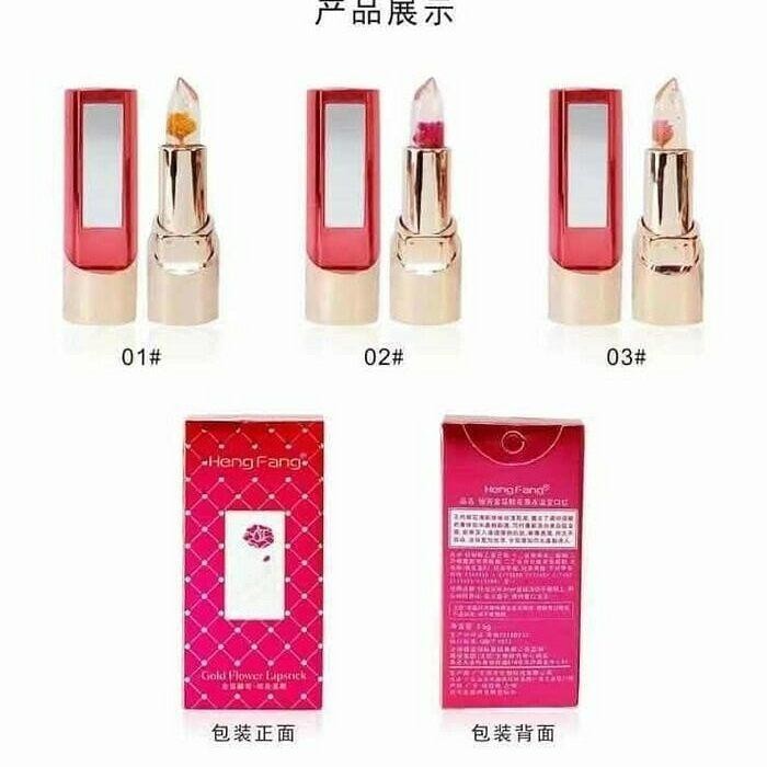 Heng Fang Gold Flower Lipstick Hengfang Like Kailijumei