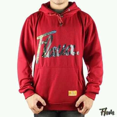 Jaket Original Distro Flava Hitam Resleting