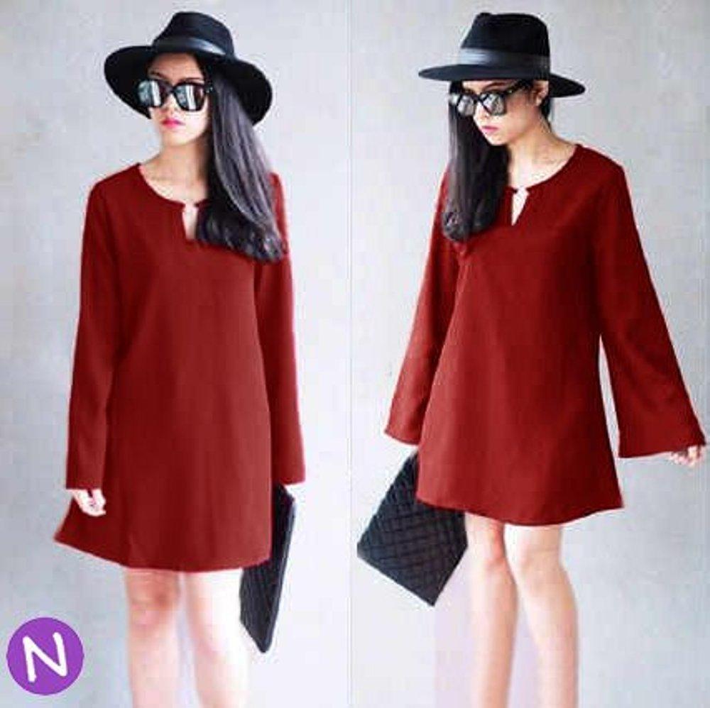 Mini Dress Kenza Blouse Wanita Baju Wanita Grosir Murah 47434