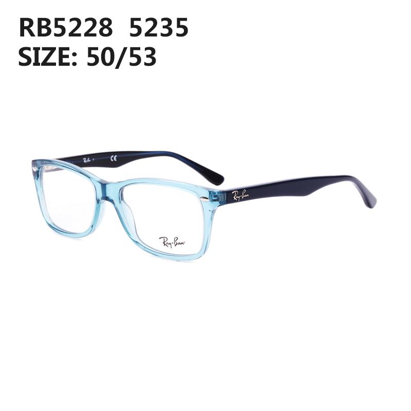 RayBan Frame Kacamata Bingkai Kasual Pria dan Wanita Piring Rabun Dekat