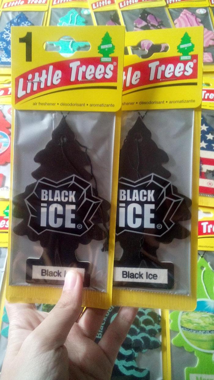 Diskon Parfum mobil Little Tree Car parfume Black Ice Paling Dicari