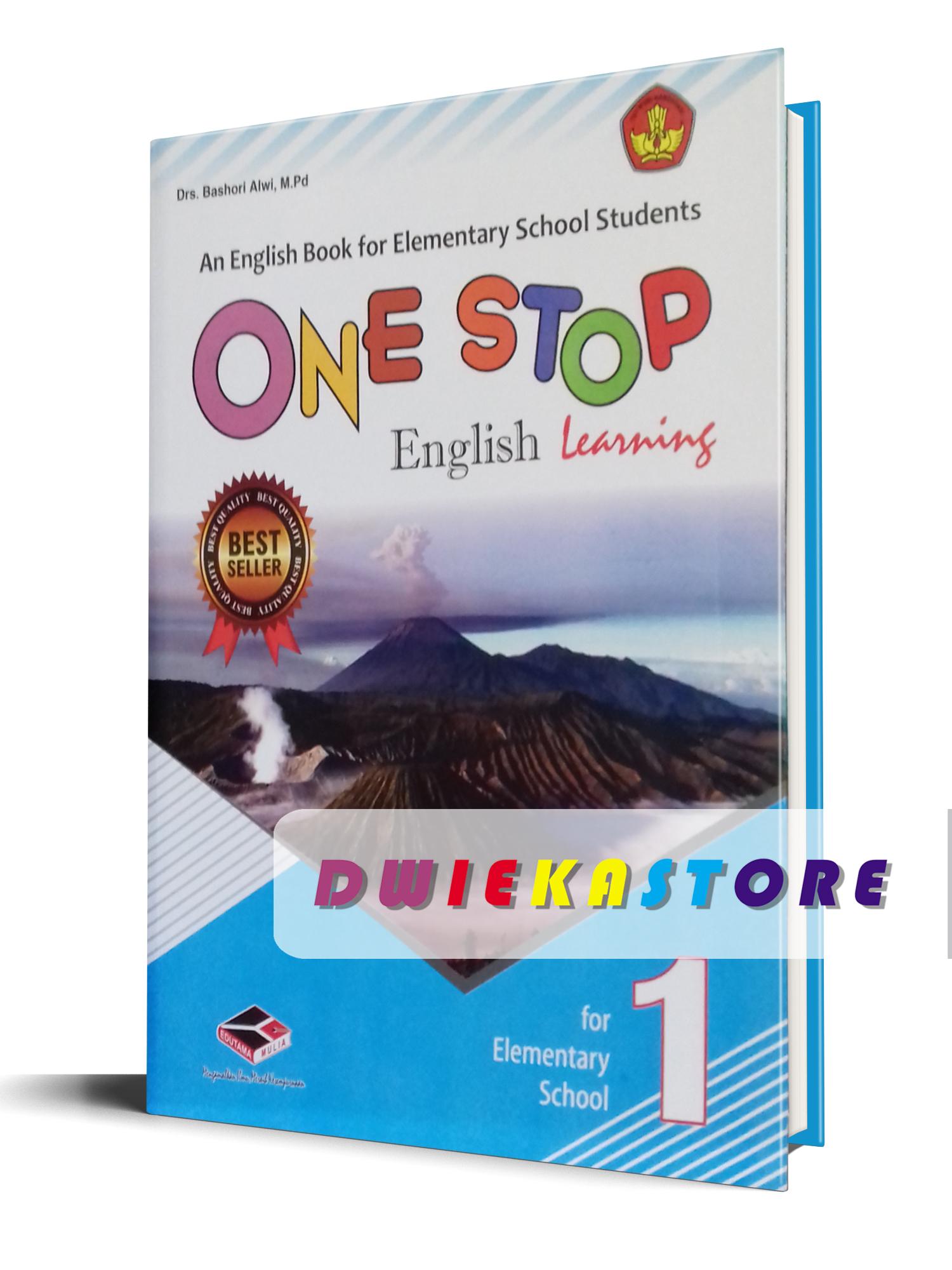 Buku Bahasa Inggris SD Kelas 1 “ e Stop English Learning” Kurikulum 2013 Edisi Revisi 2018