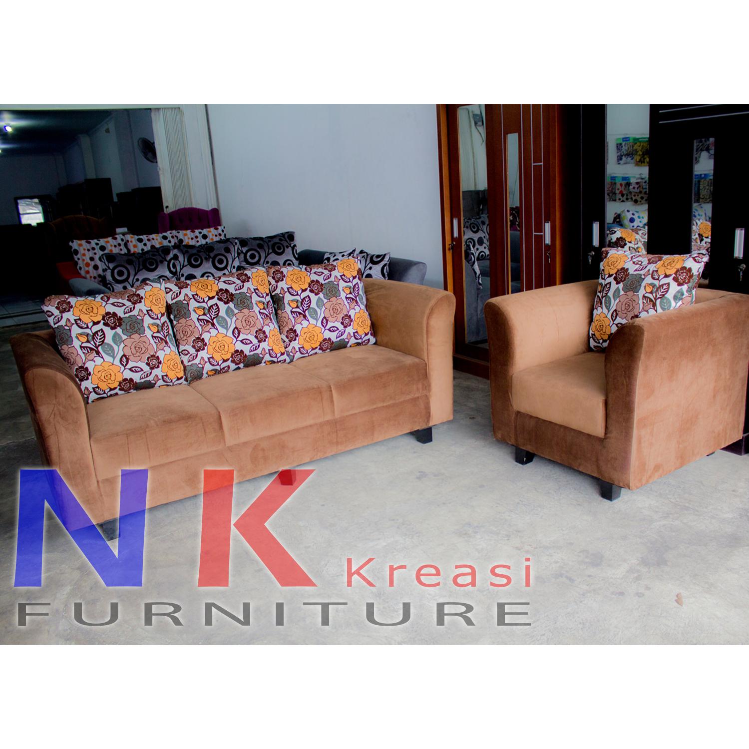Sofa kursi Ruang tamu Set Minimalis 31 + MEJA TAMU - JABODETABEK ONLY
