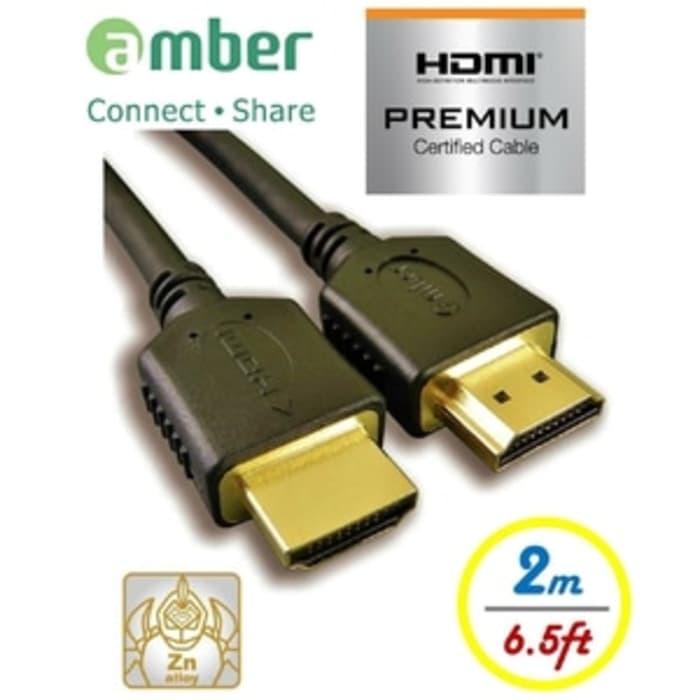 Jual Kabel AMBER - HDMI Cable (HM2-AA120 (2M/ 6.5Ft) PREMIUM High
