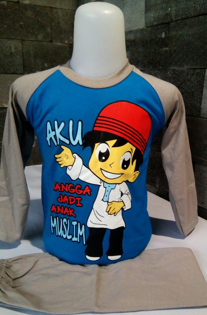 7kids terlaris setelan kaos muslim islami / kaos anak laki laki perempuan / pakaian anak / baju anak harian atasan / fashion pria wanita / kaos cowok cewek / kaos kartun lucu / kaos murah grosir / kaos karakter super hero