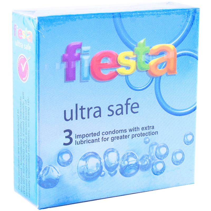 Sutra Fiesta Kondom Ultra Safe 3S