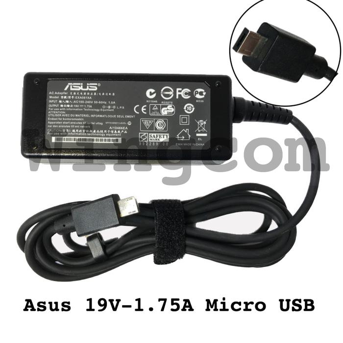 Terbaru! Adaptor Charger Laptop Asus E202Sa E202S E202 19V 1.75A Oem - ready stock
