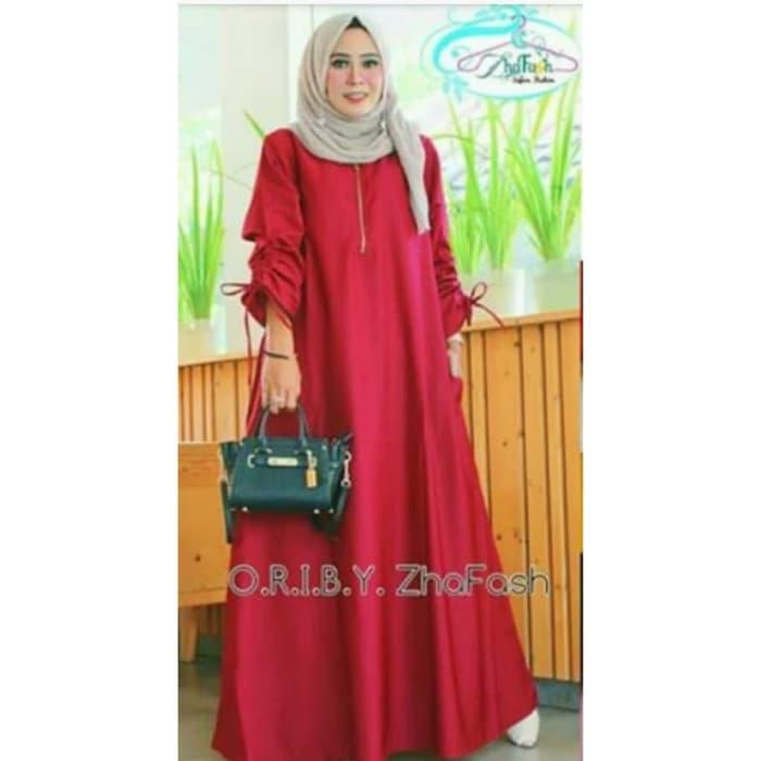 Dress Muslim Gamis Jumbo XXXL Super Besar Kanila vs