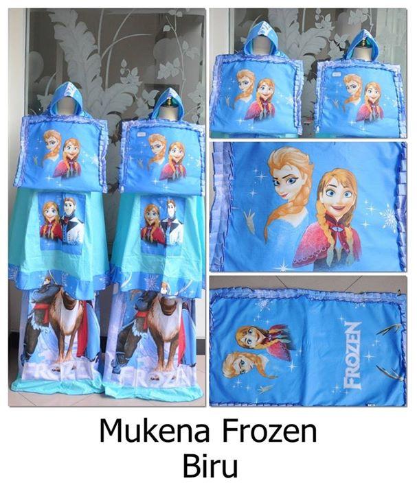 Mukena Anak Karakter Frozen ( Size XS ) / mukena / mukena anak / mukena keren / mukena motif / mukena karakter / mukena lucu / mukena lucu / mukena berkualitas