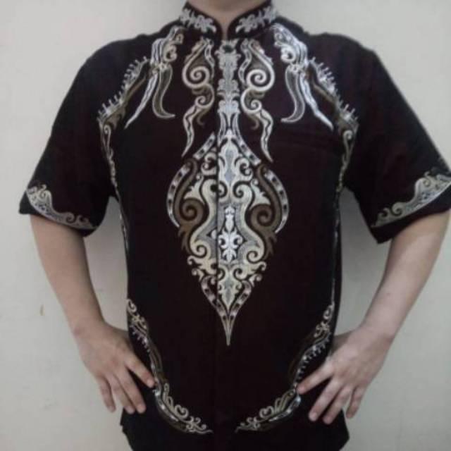 Baju Muslim Kemeja Takwa Lengan Pendek Benhill Termurah (M)