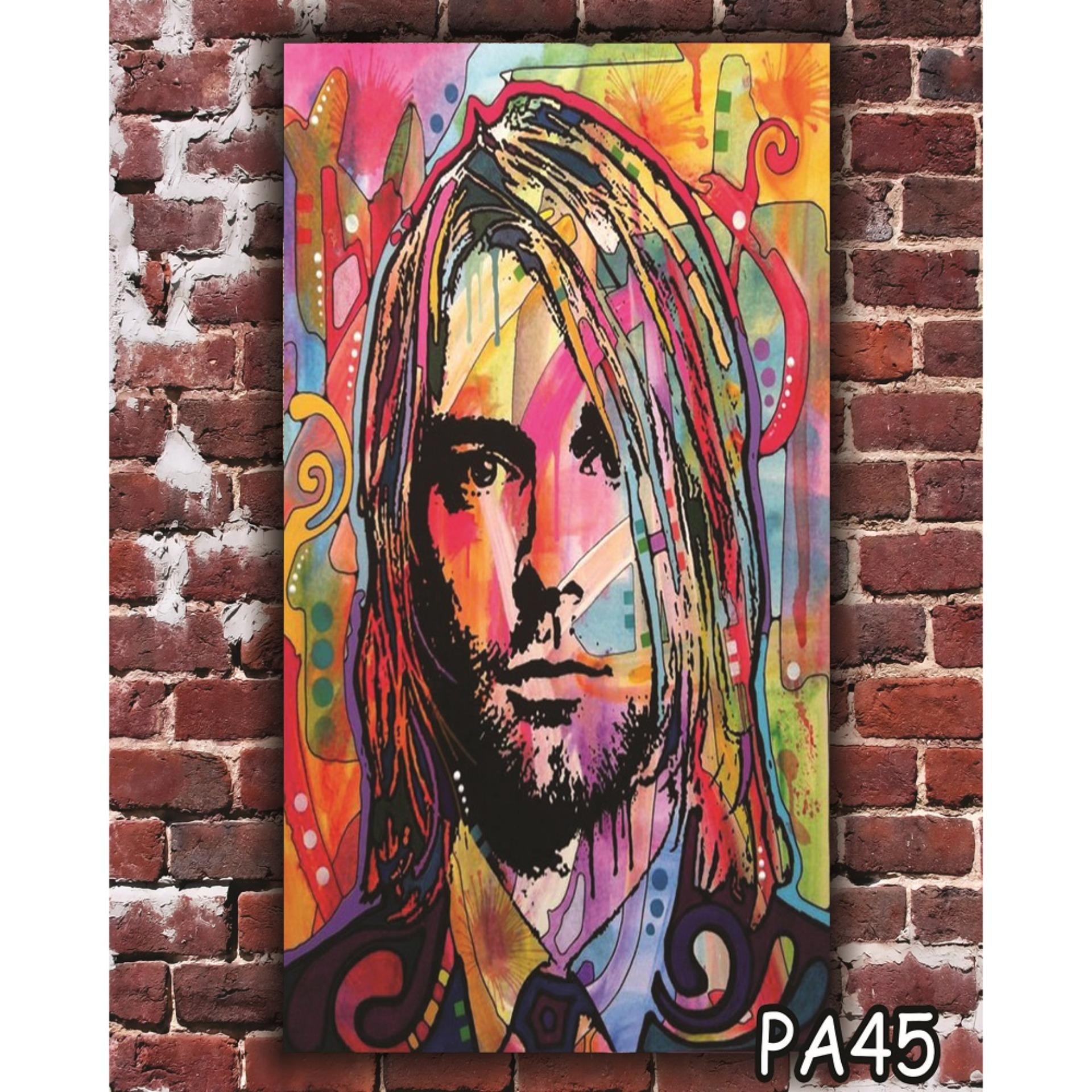 HIASAN DINDING / POSTER KAYU / WALL DECOR / DEKORASI RUMAH / HIASAN KAMAR / HIASAN DAPUR / HIASAN RUANGAN / CAFE VINTAGE 20x30 - PA45