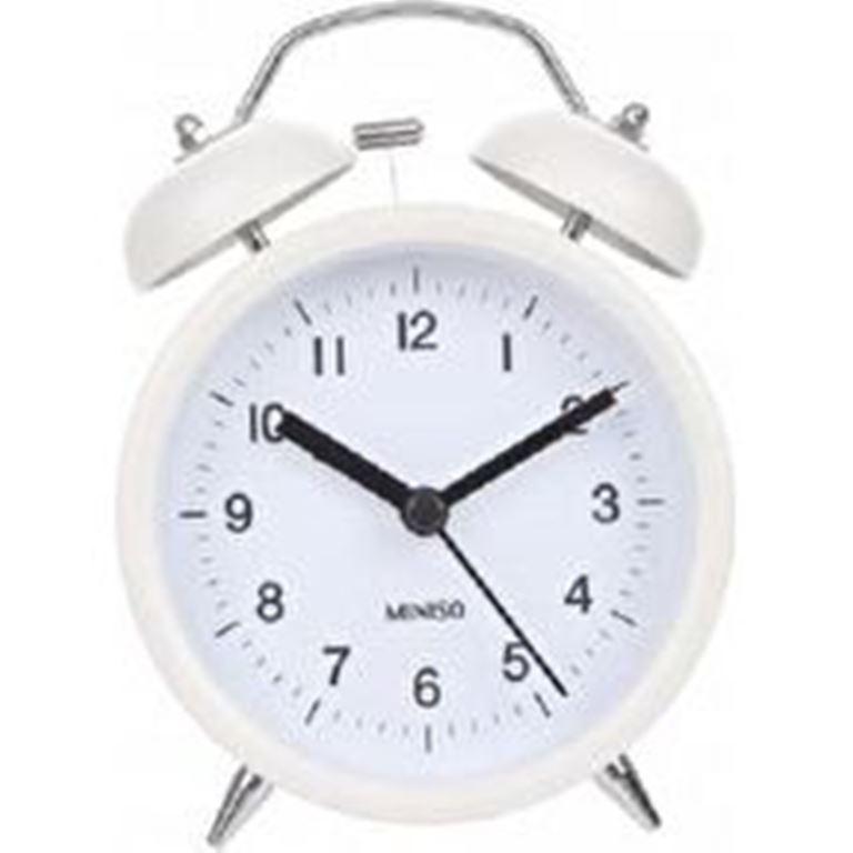 JAM WEKER MINISO ORIGINAL MINISO WARNA PUTIH