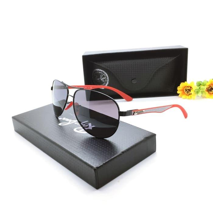 Kacamata / Sunglass Pria Rb M-3183 Fullset + Cairan Pembersih