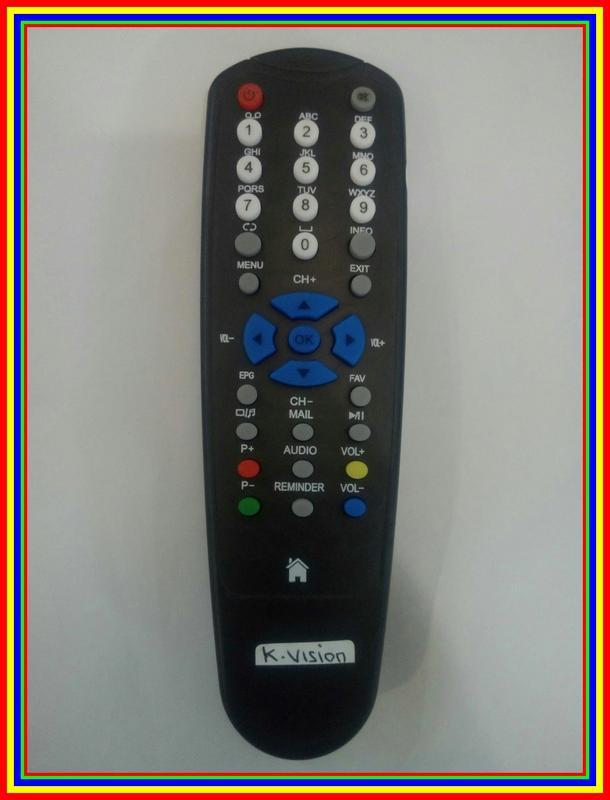 Remot Remote Parabola Receiver K Vision K Vision Bromo C1000