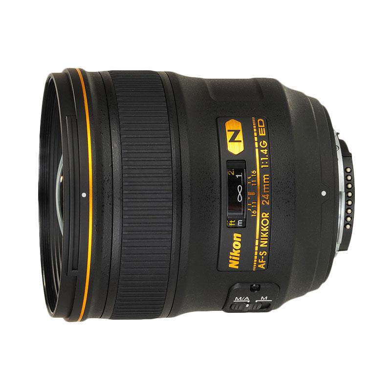 Nikon AF-S 24mm f/1.4G ED - Hitam