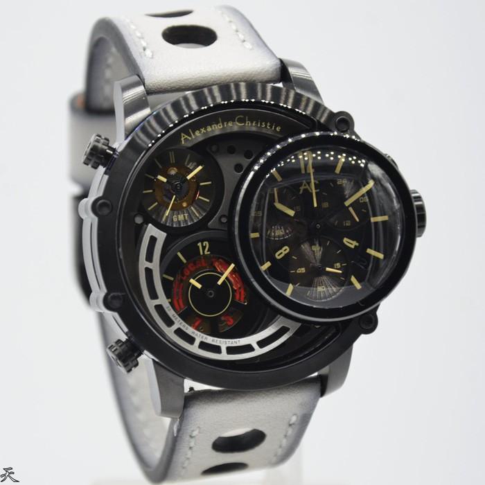 Jam Tangan Pria Cowok Alex-Andre Chris-Tie 9221MB Limited