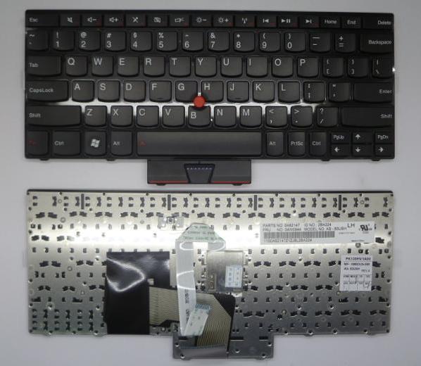 Keyboard Laptop IBM Lenovo Thinkpad E220S X121E X125 X130E X131 X131E