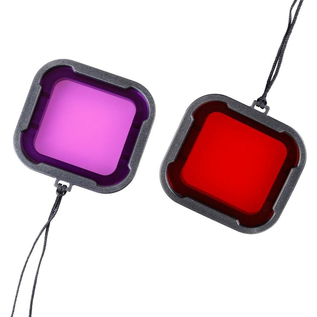 Eksternal Menyelam Bawah Air Menyelam Tahan Air Warna Filter Lensa untuk Thieye T5/T5E