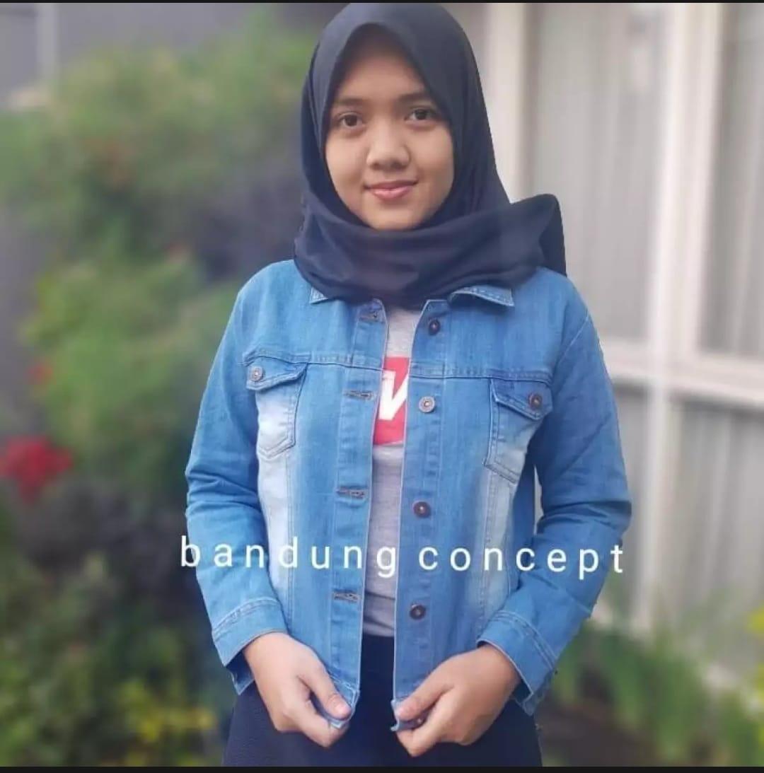 JAKET DENIM STRETCH WANITA - JAKET JEANS WANITA TERMURAH