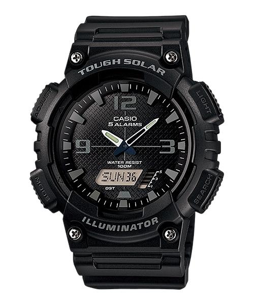 Casio Jam Tangan Pria Casio Tough Solar AQ-S810W-1A2VDF Digital Analog Original Watch