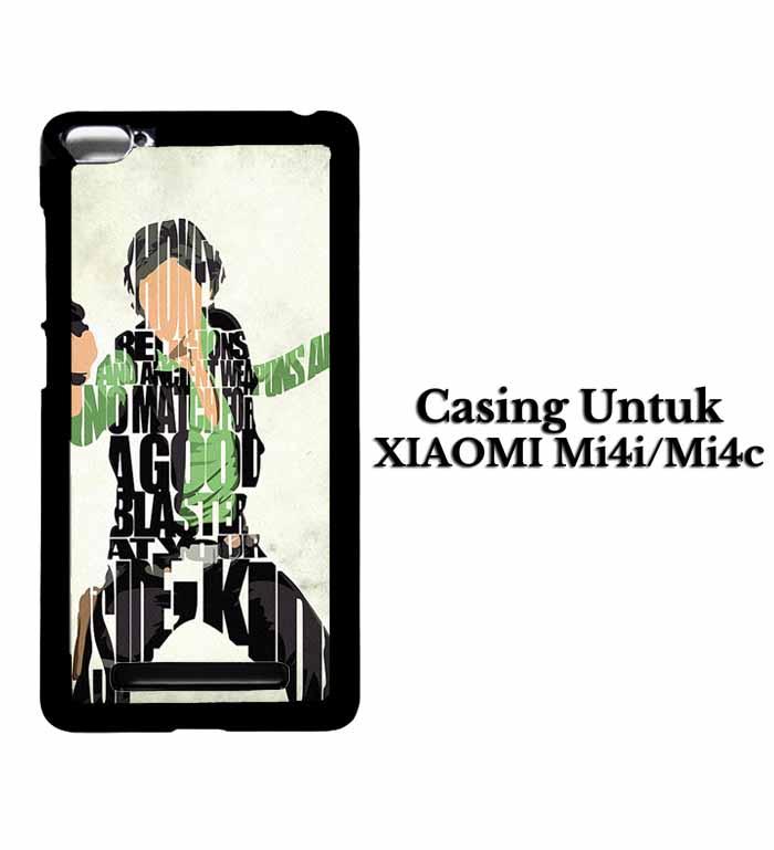 Casing XIAOMI REDMI Mi 4i Han Solo Typography Hardcase Custom Case Se7enstores