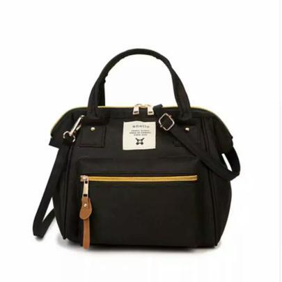 Tas Anello Selempang Ransel Backpack Small Mini Bag Import Tas Wanita - HITAM - EDW 027